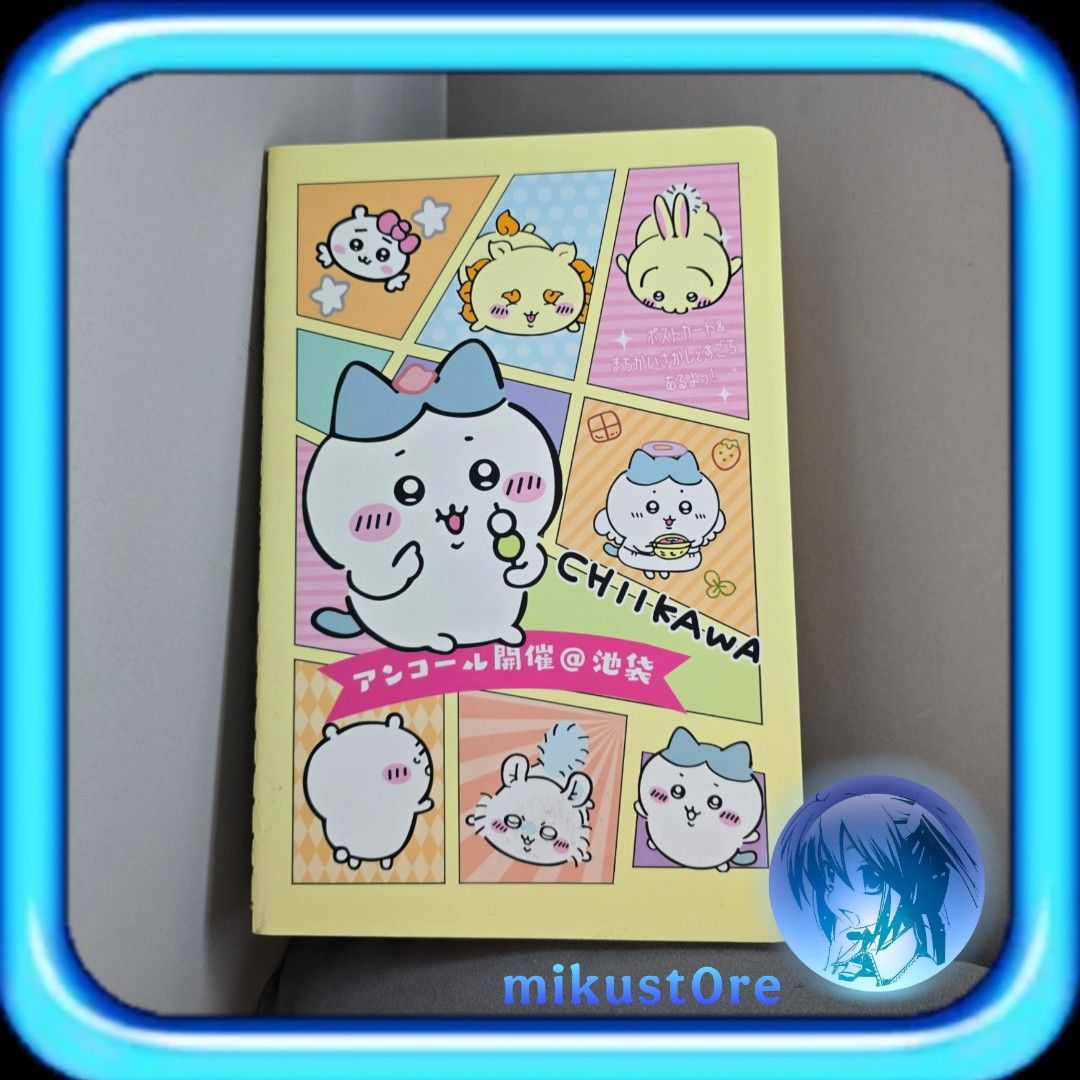 Chikawa Notebook Cute (Category: Stationery & School Supplies) located in Manila. Submitted by mikust0re (Listing ID 1461357426, Image 1). Description: - Adorable Chiikawa, Hachiware, and Usagi characters - Lined pages inside for writing or drawing - Ideal for journaling, note-taking, or sketching - A must-have for Chiikawa series fans - Compact and portable for on-the-go use free for the purchase of 4k min..