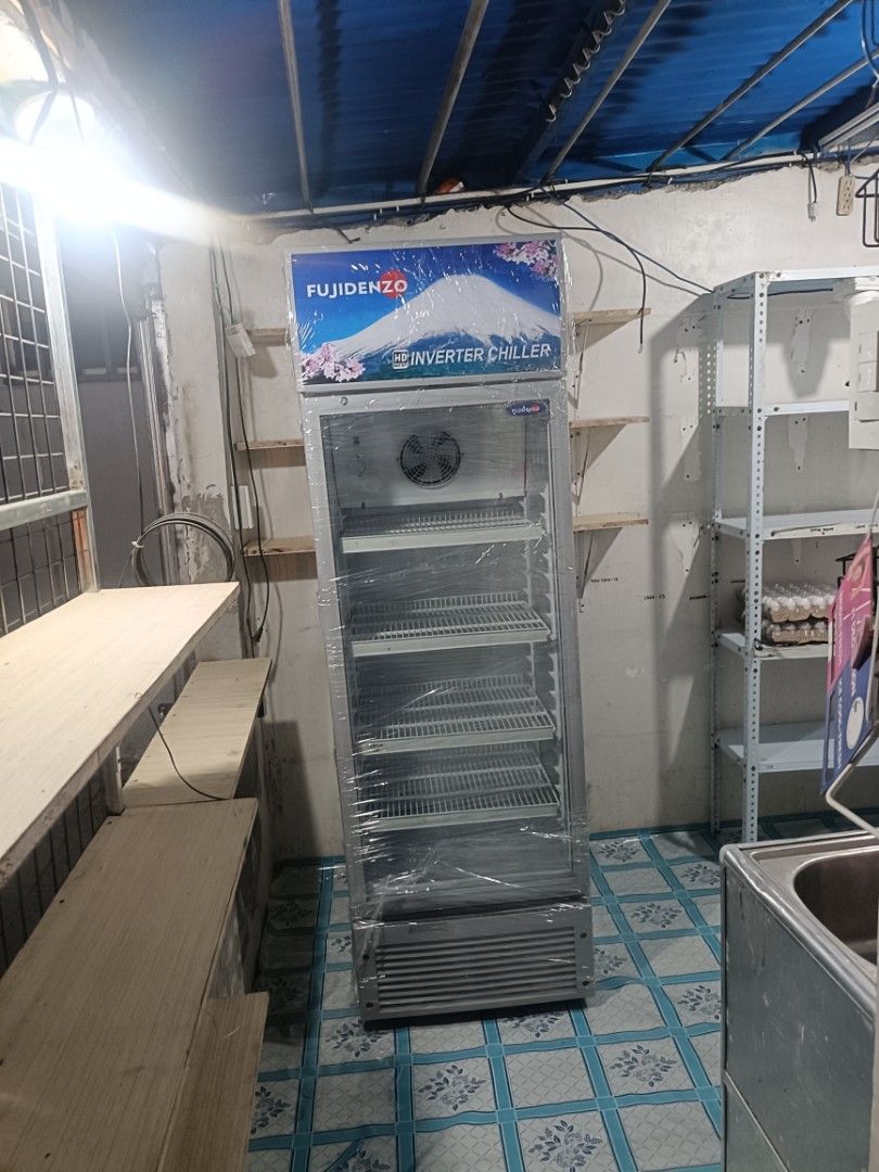 Chiller Fujidenzo 12cuft (Category: Chilled & Frozen Food) located in Manila. Submitted by luckywindow.aircon02 (Listing ID 1463009075, Image 1). Description: CHILLER FUJIDENZO 12CUFT INVERTER Unit details 👇🏽 - Store pull out second hand -FUJIDENZO brand - Inverter type - 220v - fast cooling - adjustable temp - functionable led light with switch on & off - plug & ready to use - No history of repair - All in good condition specially good quality
