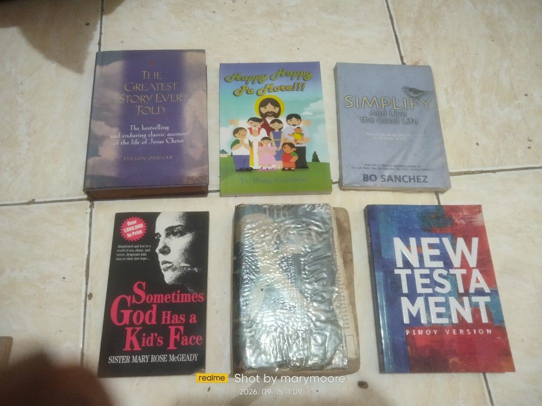Christian books (Category: Religion Books) located in Manila. Submitted by moranolito25893 (Listing ID 1463115891, Image 2). Description: 144pcs Christian books take all.