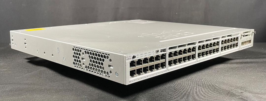 Cisco Catalyst C3850 Layer 3 Gigabit Switch (Category: Other Mobile & Gadget Accessories) located in Manila. Submitted by charlietlucas.jr (Listing ID 1463019773, Image 1). Description: Product Code: WS-C3850-48PS-S Feature set: IPBase SFP Link: C3850-NM-4-1G Ports: 48 x 10/100/1000 RAM: 4 G 48 Gigabit PoE ports Flash Memory: 2 G With Dual Power Supply Dimensions: 44.5cm x 44.5 cm x 4.45 cm With 3 Months Warranty Look for Allan/Charlie PLDT Landl