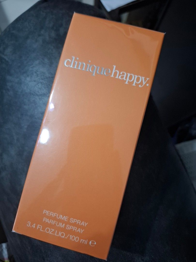 Clinique happy (Category: Fragrance & Deodorants) located in Makati City. Submitted by liz_man (Listing ID 1462937215, Image 1). Description: OG Happy clinique womens 100ml.