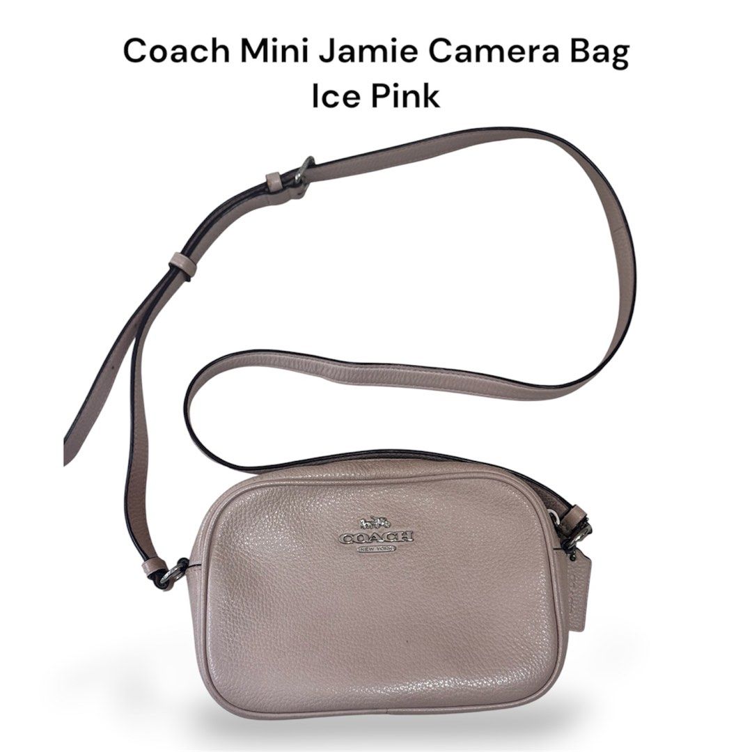 Coach Mini Jamie Camera Bag Ice Pink (Category: Cross-body Bags) located in Santo Tomas. Submitted by gratefulsugar (Listing ID 1462913884, Image 3). Description: .