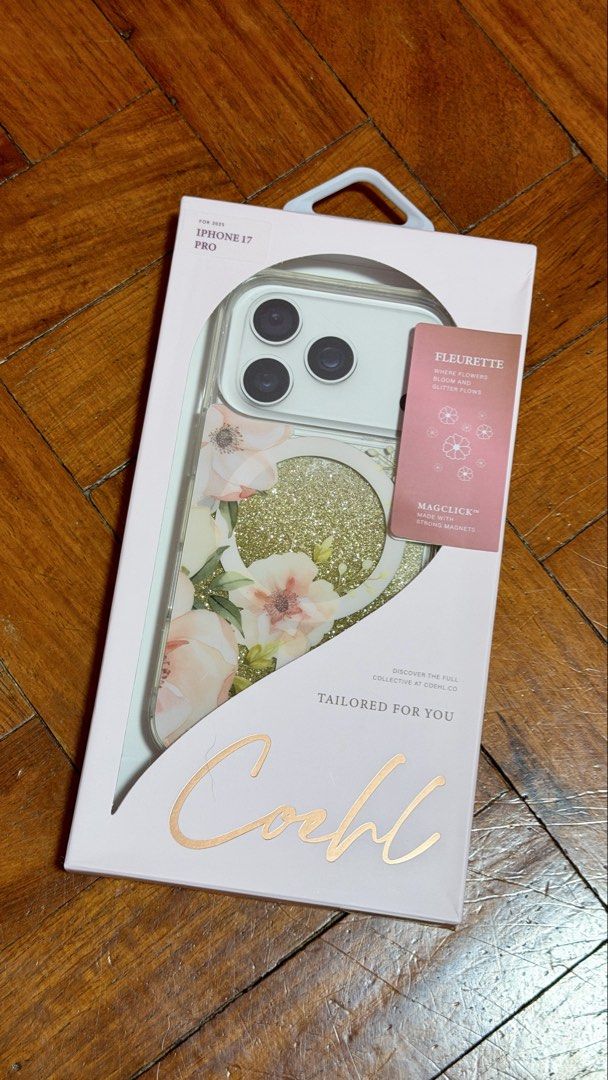 Coehl iPhone 17 Pro Max (Category: Cases & Sleeves) located in San Juan City. Submitted by tdv924 (Listing ID 1463050241, Image 1). Description: Brand new, never used. The glitters moves inside 😉 .