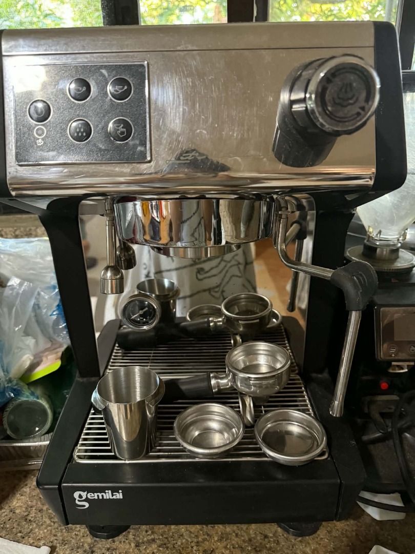 COMMERCIAL ESPRESSO GEMILAI CRM3200F (Category: Coffee Machines & Makers) located in Caloocan City. Submitted by brightowl.329 (Listing ID 1462889375, Image 1). Description: Negotiable for sure buyer. Delivery option: Pickup or via Lalamove Location: San Pedro, Laguna.