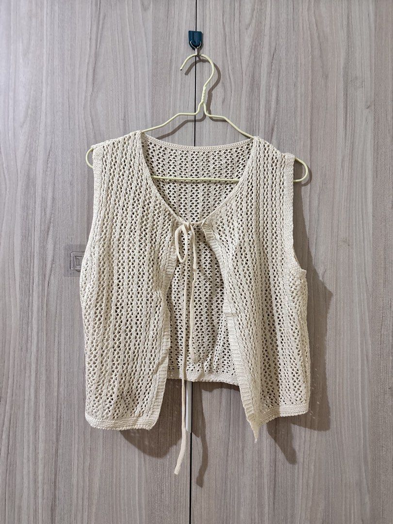 Crochet Tops [5pcs] SOLD AS SET (Category: Blouses) located in Leyte. Submitted by modernpersephone (Listing ID 1463036229, Image 1). Description: 5 pcs of laced/crocheted tops. All in very good condition. Sold as set..