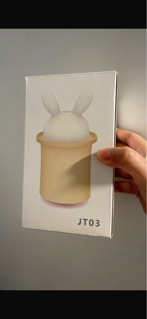 Cute Bunny diffuser (Category: Lighting) located in Singapore. Submitted by blushbunnydoll (Listing ID 1462925293, Image 1). Description: For you to put essential oil inside .