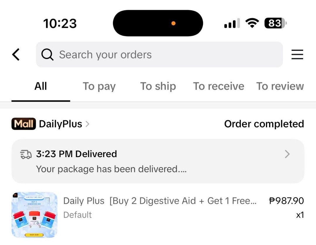 DailyPlus Digestive Aid Double Strength (Category: Medical Supplies & Tools) located in Manila. Submitted by benaiah.2721_ (Listing ID 1463051612, Image 2). Description: - 2 bottles of DailyPlus Digestive Aid - Double Strength formula - Bought during a Buy 2 Get 1 Free promo - Selling surplus stock - Brand new, sealed, and bubble-wrapped.
