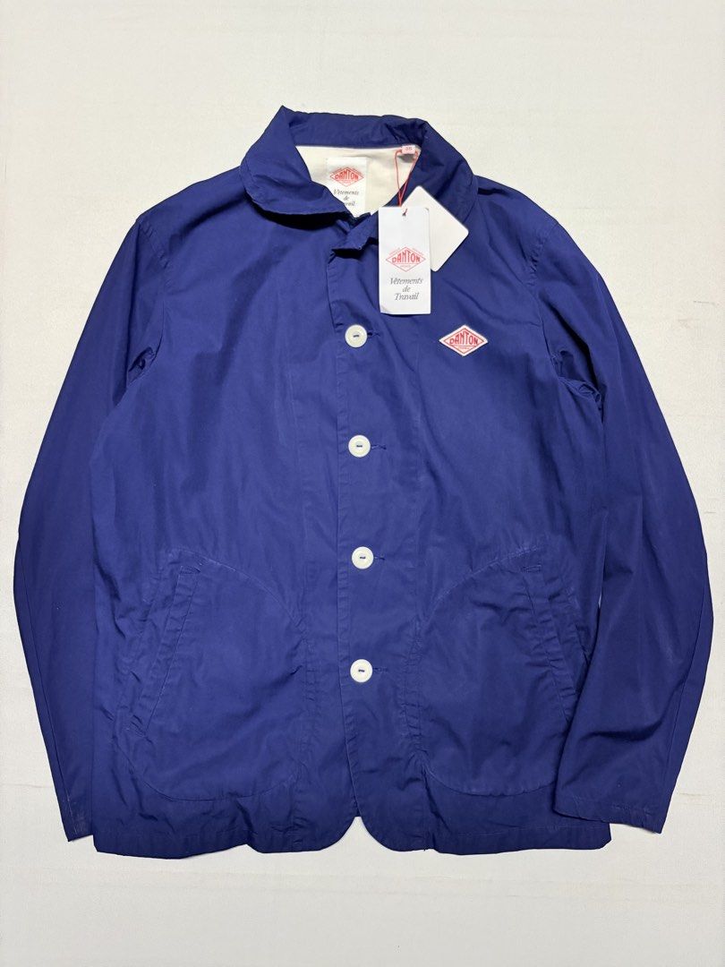 DANTON Round Collar Work Jacket Dark navy (Category: Coats, Jackets and Outerwear) located in Baguio. Submitted by viibodegaaa (Listing ID 1463017063, Image 1). Description: DANTON Round Collar Work Jacket Color: Dark Navy **color may vary due to lighting** Size: 38 Width: 20.5’ Length: 27.5’ Price: 3880.
