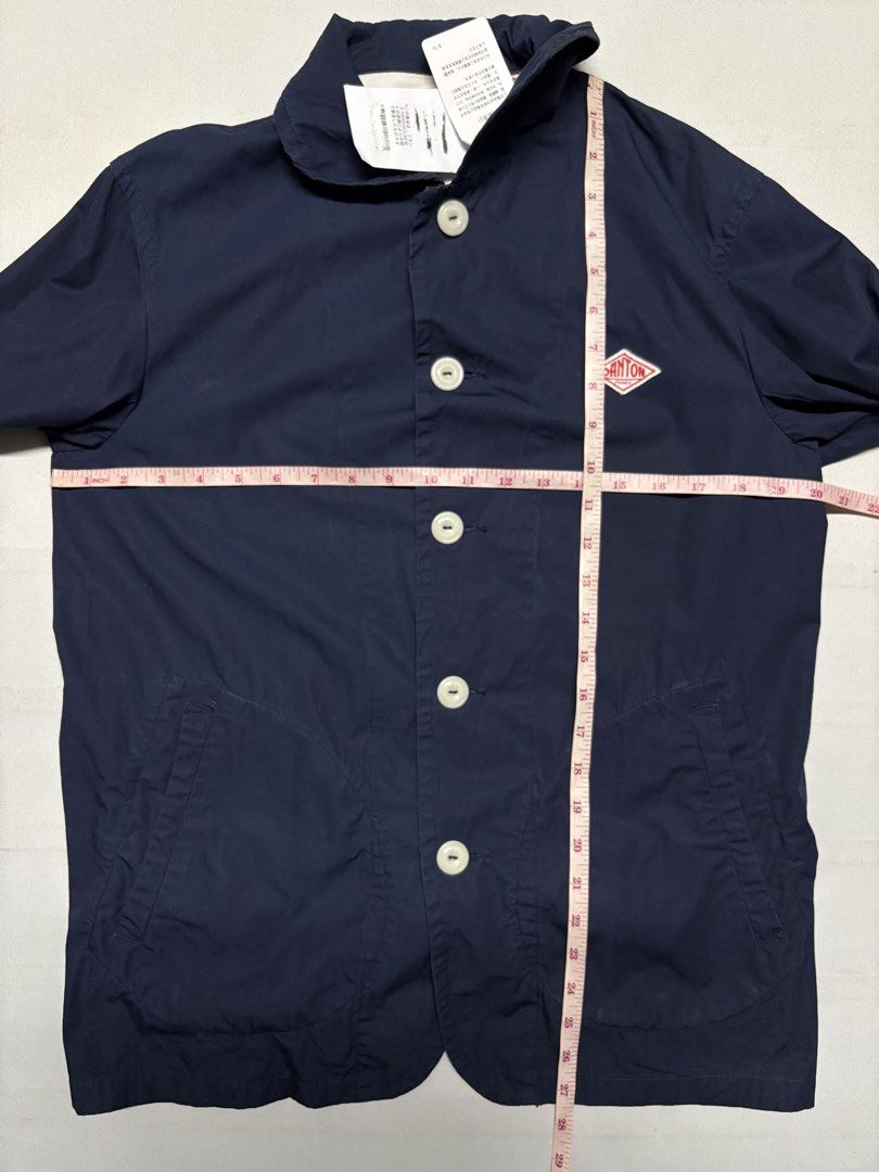 DANTON Round Collar Work Jacket Dark navy (Category: Coats, Jackets and Outerwear) located in Baguio. Submitted by viibodegaaa (Listing ID 1463017063, Image 2). Description: DANTON Round Collar Work Jacket Color: Dark Navy **color may vary due to lighting** Size: 38 Width: 20.5’ Length: 27.5’ Price: 3880.