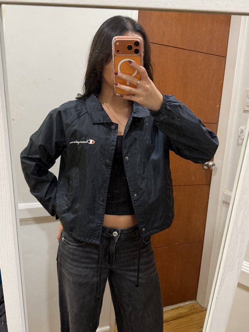 Dark Green Champion Jacket (Category: Coats, Jackets and Outerwear) located in Manila. Submitted by beysclosett (Listing ID 1463023836, Image 1). Description: - only used a few times - comfy - not too thick .