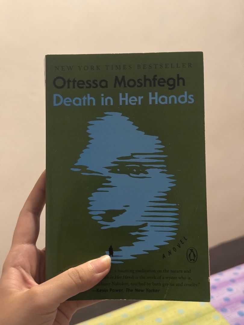 Death in Her Hands by Ottessa Moshfegh (Category: Storybooks) located in Angeles City. Submitted by reneeyuzu (Listing ID 1463040077, Image 1). Description: Some dents and fold but no foxing or tanning Price is negotiable RFS: i dnf’ed it.