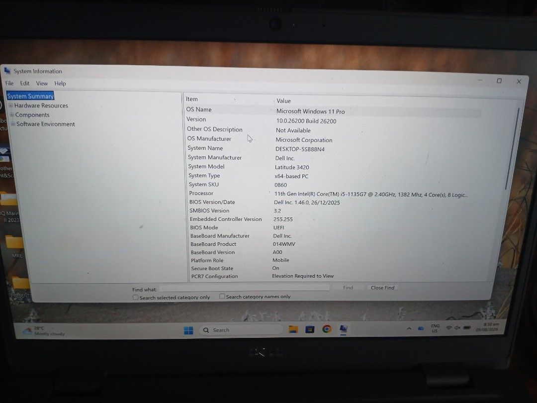 Dell Latitude 3420 Laptop - Intel Core i5 11th Gen (Category: Laptops & Notebooks) located in Sorsogon. Submitted by jfox088 (Listing ID 1462894187, Image 3). Description: Item still available. Sold items will be deleted. Dell Laptop Latitude 3420 i5 11th Gen Processor 11th Generation Intel® Core™ i5-1135G7 (4 Core, 8M cache, base 2.4GHz, up to 4.2GHz) Operating System ‎Windows 10 Pro English, Included Windows 11 Pro Graphics Card Intel® Iris® Xe