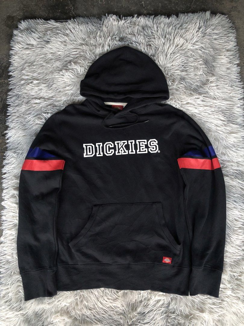 Dickies Black Hoodie (Category: Coats, Jackets and Outerwear) located in Bacoor. Submitted by thrift2dy (Listing ID 1463087387, Image 1). Description: Dimes : Width 20 Length 27 ⚫️ No Issue ⚫️Best Fit large to xl ⚫️Large On Tag ₱600💵 PM FOR MORE DETAILS!.