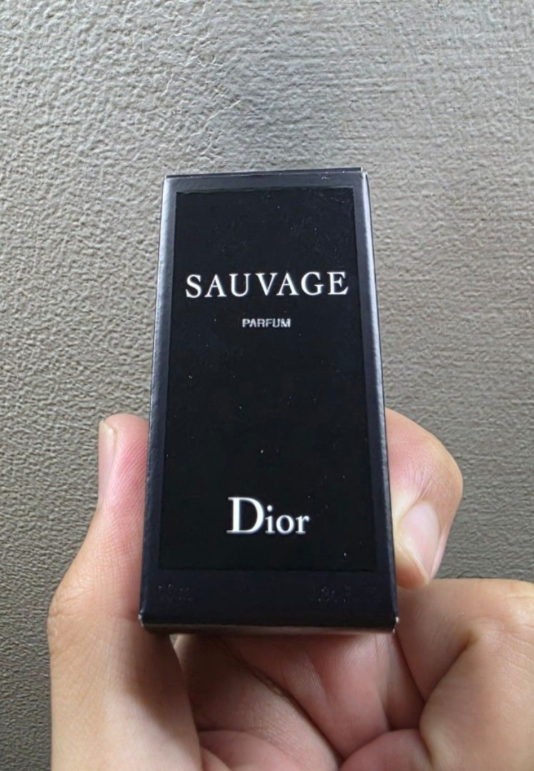 Dior Sauvage Parfum 10ml dab bottle (Category: Fragrance & Deodorants) located in Manila. Submitted by nieljay (Listing ID 1463092198, Image 1). Description: Few dabs missing, check the photos posted Sampaloc, Manila.