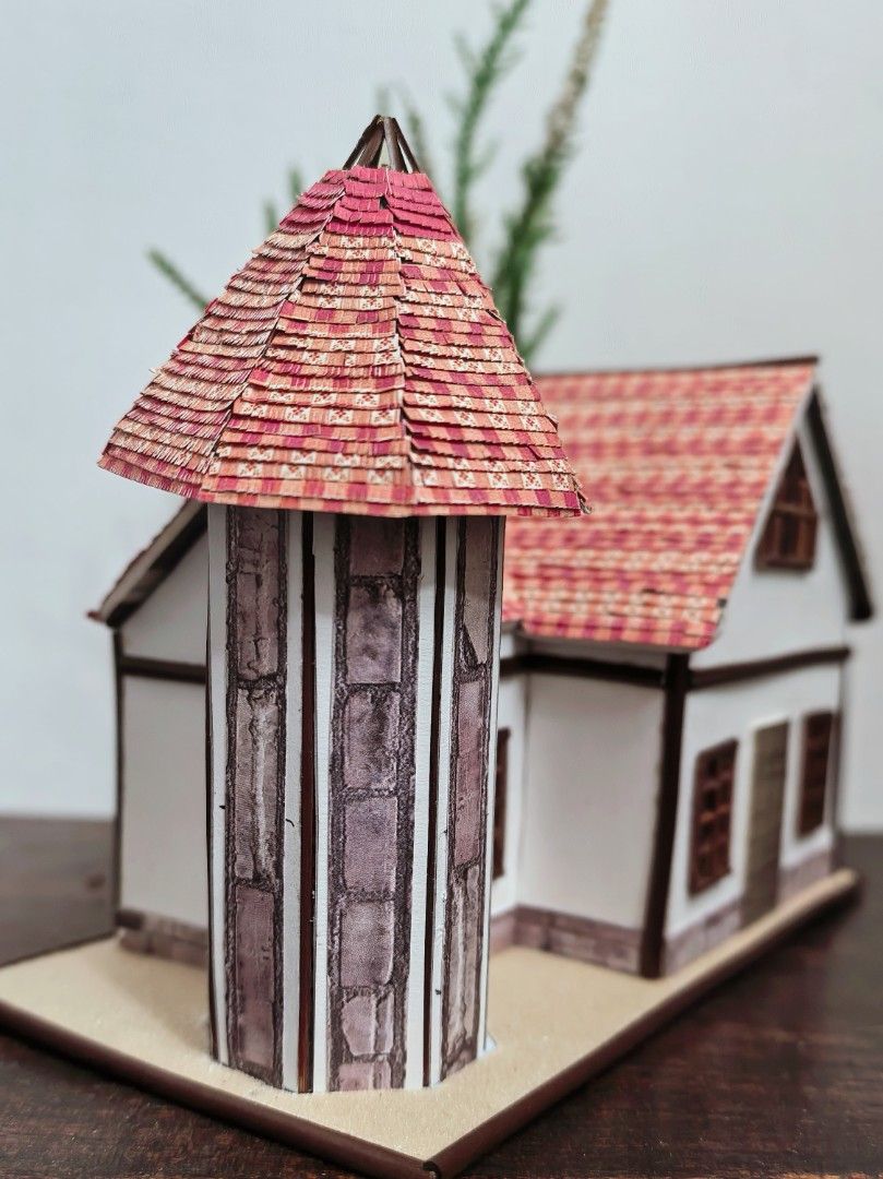 Diorama House Miniature Village (Category: Handmade Craft) located in General Trias. Submitted by sheiladelta32737 (Listing ID 1462931965, Image 2). Description: Handmade 12cm tall Ships from Cavite.