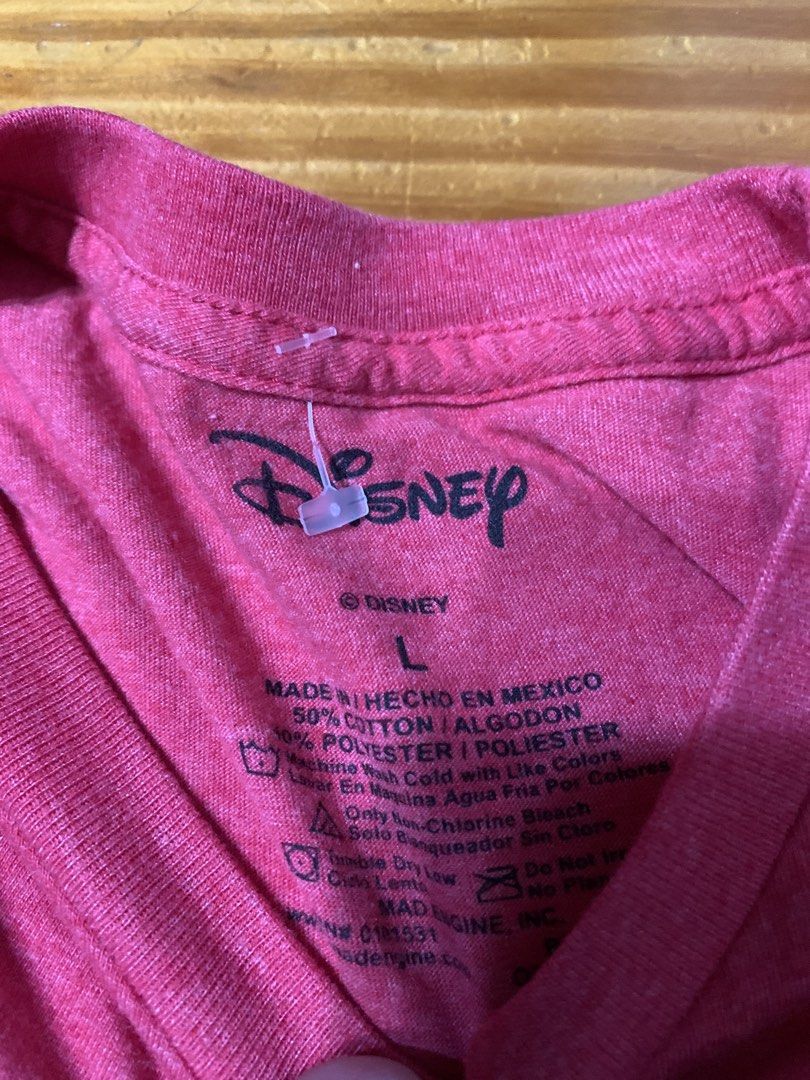 Disney Mickey Mouse Graphic T-Shirt Size L (Category: Tshirts & Polo Shirts ) located in Calamba. Submitted by thekidwholovesvintage (Listing ID 1463067739, Image 2). Description: - Classic red Disney t-shirt - Features a distressed print of Mickey Mouse's face in a square outline - Made in Mexico - Comfortable 50% cotton, 50% polyester blend - Ideal for everyday casual wear FREE SHIPPING.