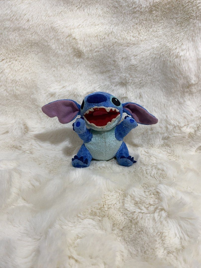 Disney Stitch Plush charm Keychain (Category: Plushies & Soft Toys) located in Kalibo. Submitted by ollie_stuffshop (Listing ID 1462902139, Image 1). Description: Before you send your inquiries: ❗️Last Price is already posted ❗️Manage your expectations, WYSIWYG ❗️May need washing ❗️Dropoff is every Wednesday & Sunday - Adorable Stitch plush toy - Features a convenient keychain attachment - Small and portable, ideal for decorating bags - A must-ha