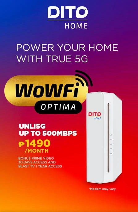 Dito wifi with installation (Category: Announcements) located in Roxas City. Submitted by giemtash_vince (Listing ID 1463008096, Image 1). Description: Giemtash Internet and cable installation services the only Authorize installer partner of DITO telecom.. providing consistent wireless Internet connection... anywhere... Just call or txt 09945309211 FB: Gapryong Kim (Cat Profile) Service offer 5g connection up to 500mbps unlimited Selected areas @