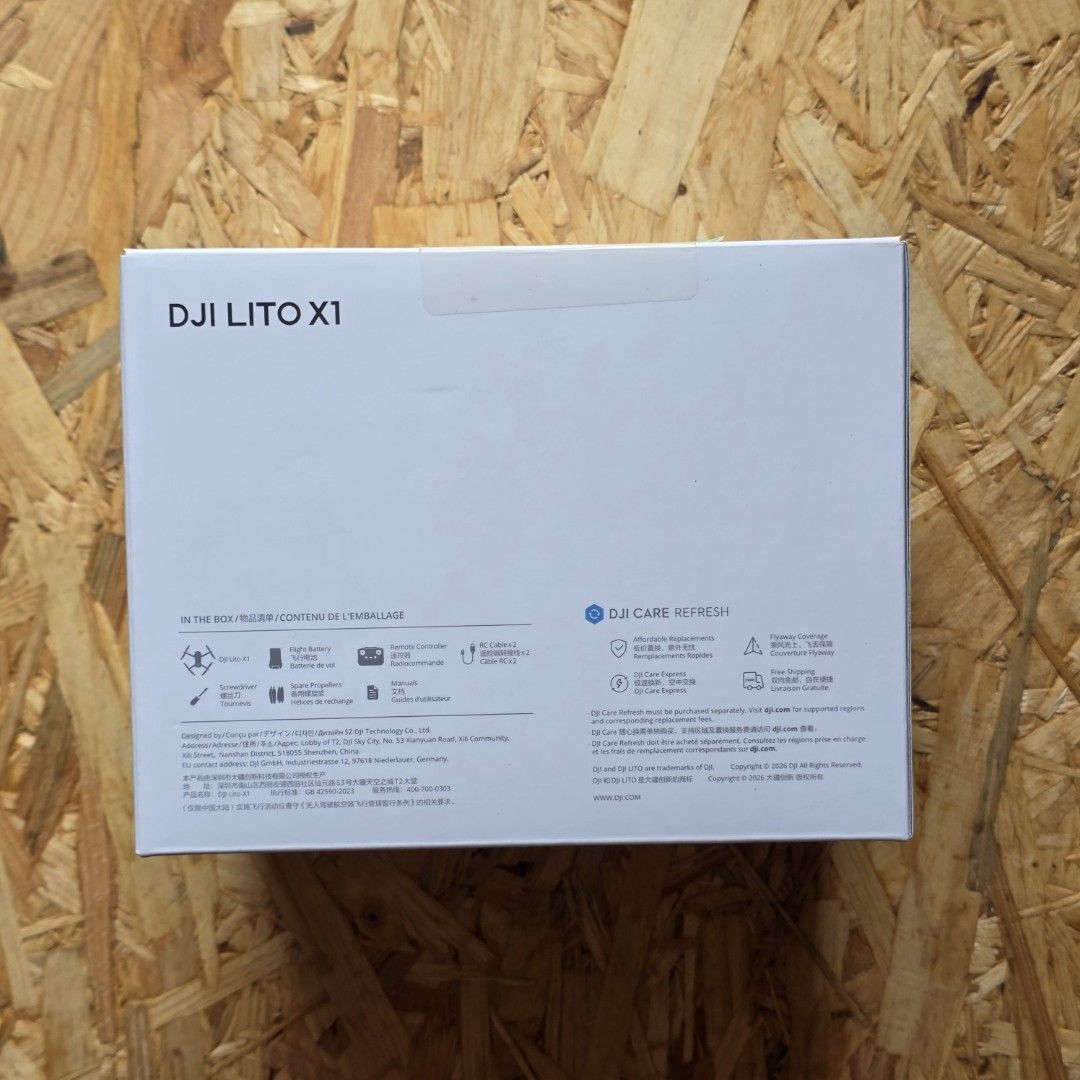 DJI LITO X1 Drone - Ultra Light 249g (Category: Drones) located in Pasay City. Submitted by xsamskie (Listing ID 1462896984, Image 3). Description: - Ultra-lightweight: Under 249g for easy portability. - Advanced Safety: Omnidirectional obstacle sensing for worry-free flying. - Smart Tracking: ActiveTrack 360° keeps your subject in focus. - Cinematic Imaging: Capture stunning aerial footage. - Extended Battery Life: Fly longer on a single charge.