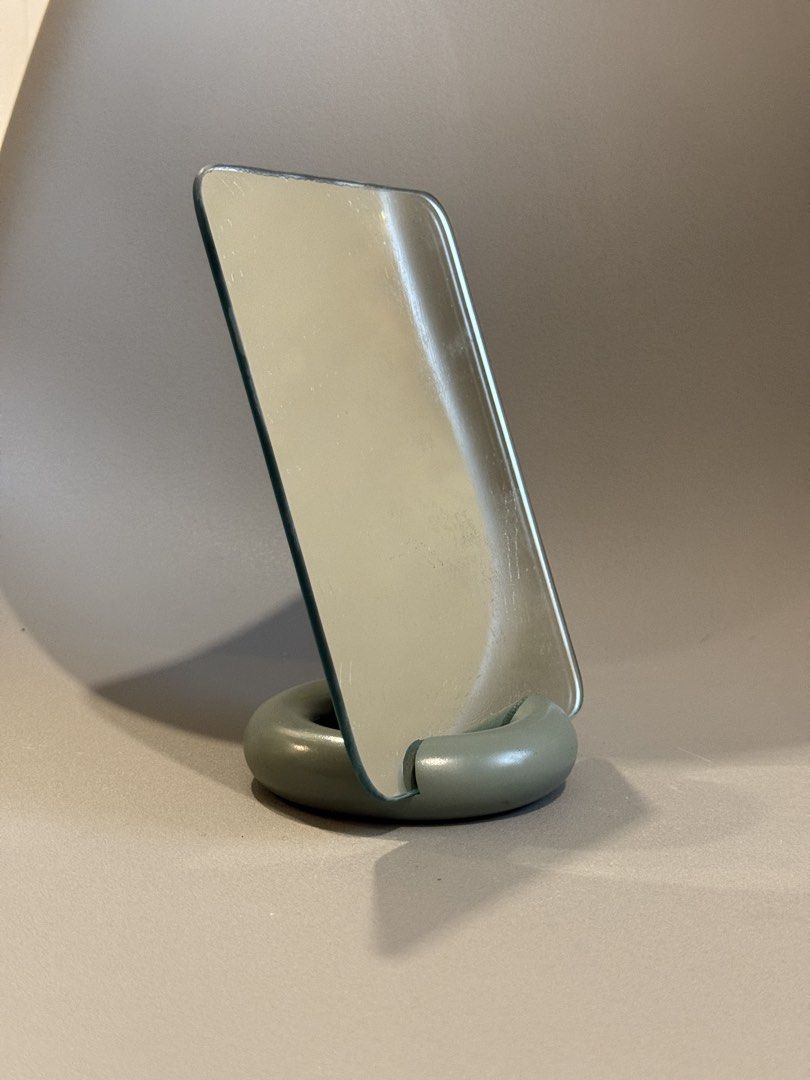Aesthetic Donut Mirror - Wood base (Category: Mirrors) located in Manila. Submitted by 4154_1198 (Listing ID 1462983715, Image 1). Description: Comes in original packaging - wrap and box.