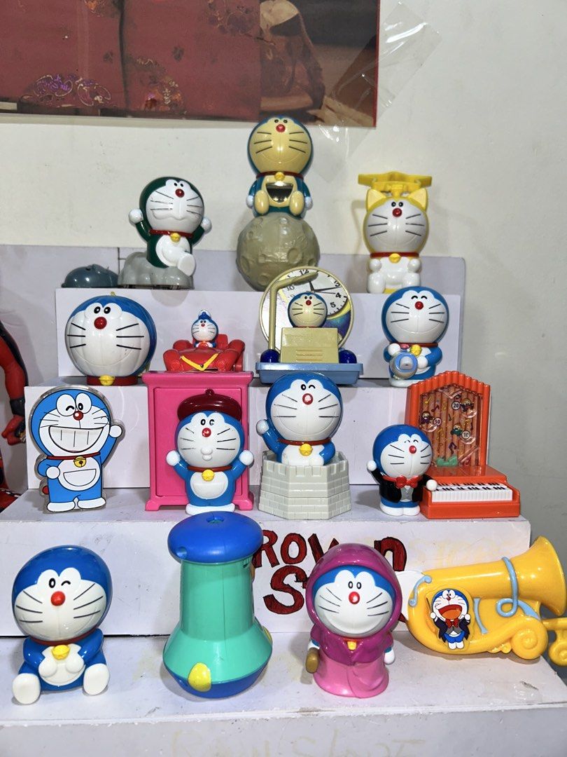 Doraemon figures collectibles 15 pcs. take all (Category: Figurines & Statues) located in Caloocan City. Submitted by rovynstore30 (Listing ID 1462937257, Image 1). Description: Doraemon figures collectibles 15 pcs. take all 520 pesos only ✅japan surplus items ✅as is, what you see is what you get ✅mine now, payment via gcash 🚘shipping via 🍊CHECKOUT (nationwide) or lalamove sa malapit , paid ni BUYER. Location: tulingan st., Dagat-dagatan, Caloo