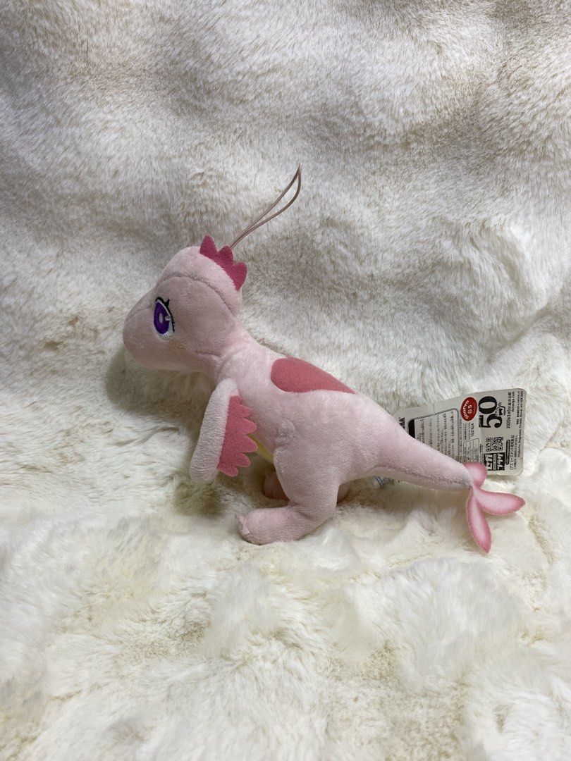 Doraemon “Myu” New Dinosaur SEGA Plush charm keychain (Category: Plushies & Soft Toys) located in Kalibo. Submitted by ollie_stuffshop (Listing ID 1463047101, Image 2). Description: Before you send your inquiries: ❗️Last Price is already posted ❗️Manage your expectations, WYSIWYG ❗️May need washing ❗️Dropoff is every Wednesday & Sunday - Adorable pink dinosaur plush toy - Features a cute heart shape on its side - Unique tail with three fins - Com