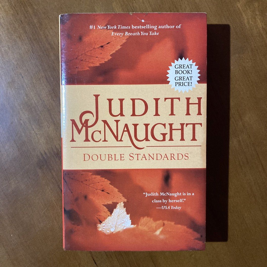 Double Standards by Judith McNaught (Romance / Pocket Books) (Category: Storybooks) located in Mandaluyong City. Submitted by booksforkeeps (Listing ID 1462935513, Image 1). Description: Mass Market Paperback Used Mild tanning Good+ condition.
