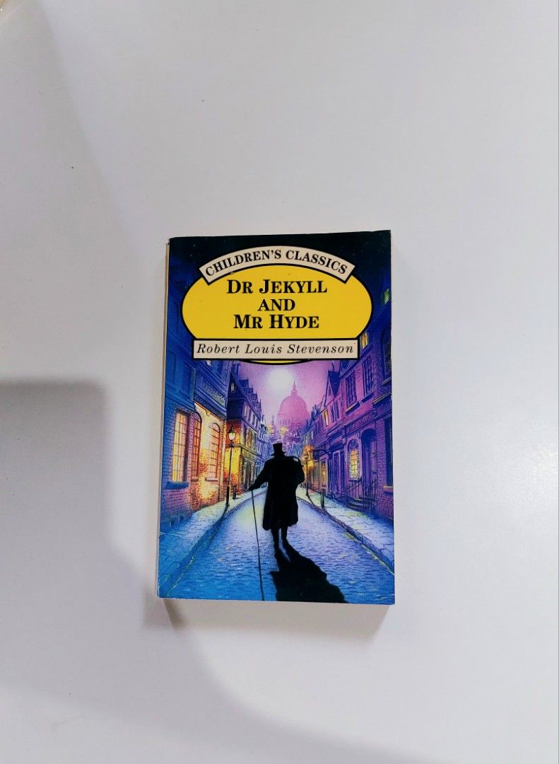 Dr Jekyll and Mr Hyde by Robert Louis Stevenson (Category: Children's Books) located in Tanauan. Submitted by solanaclassics (Listing ID 1462921220, Image 1). Description: 📚 major bookshelf clean out / clearance sale ~ — RFS: decluttering my bookshelves and switching to digital books — MOP: Gcash | fast shipping *feel free to send a message if you wish to negotiate the price :).
