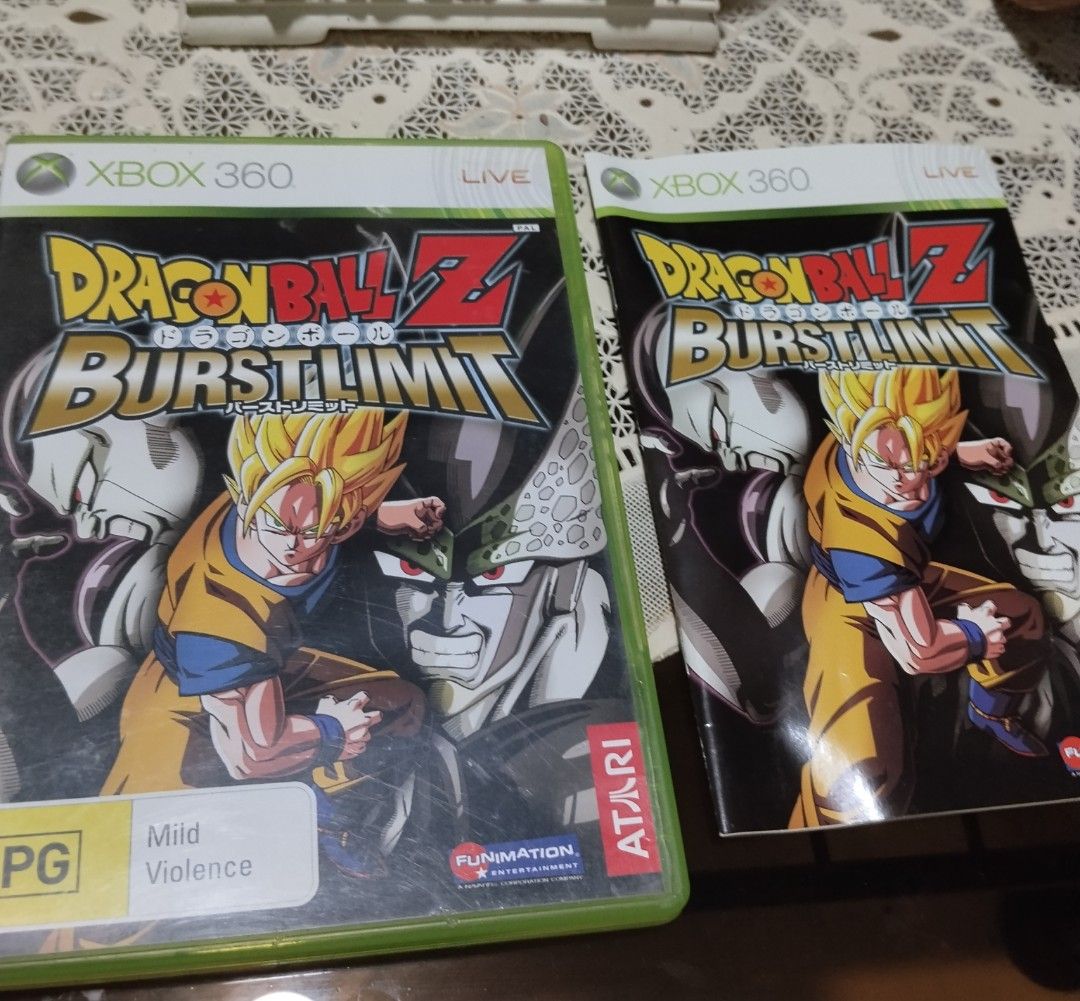 dragon ball burst limit xbox 360 pal (Category: Xbox) located in Manila. Submitted by cruzivanpatrick (Listing ID 1463018260, Image 1). Description: xbox 360 game complete box and manual tested working xbox 360 slim good condition cd pm meet up lrt 1 abad santos station deliver kayo mag book g cash shipping payment first jrs or lbc pag j&t kayo mag book yung sa pick up payment first po bago mag book salamat check rating po for sure deal always do