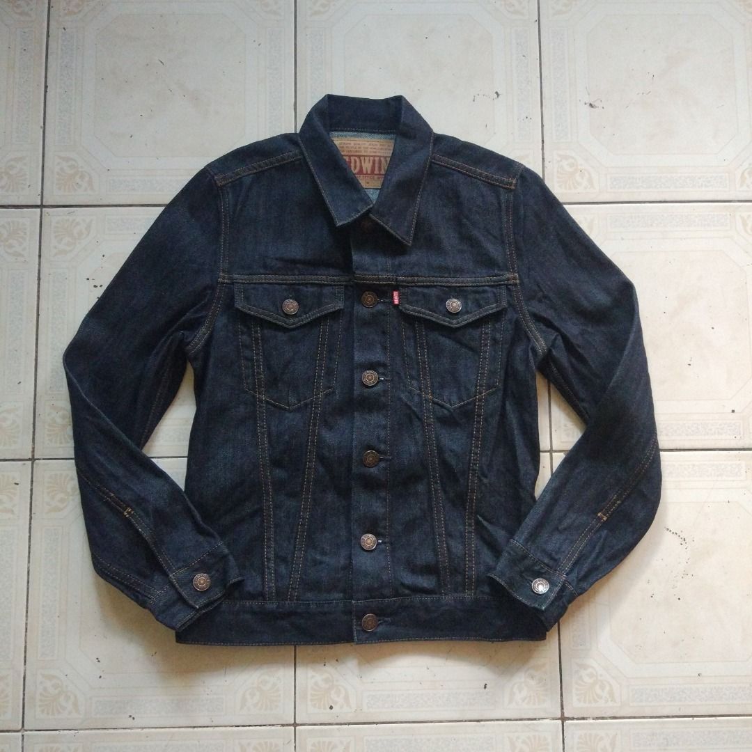 Edwin Denim Jacket S (Category: Coats, Jackets and Outerwear) located in Pasay City. Submitted by denimdude.ph (Listing ID 1462904261, Image 1). Description: .