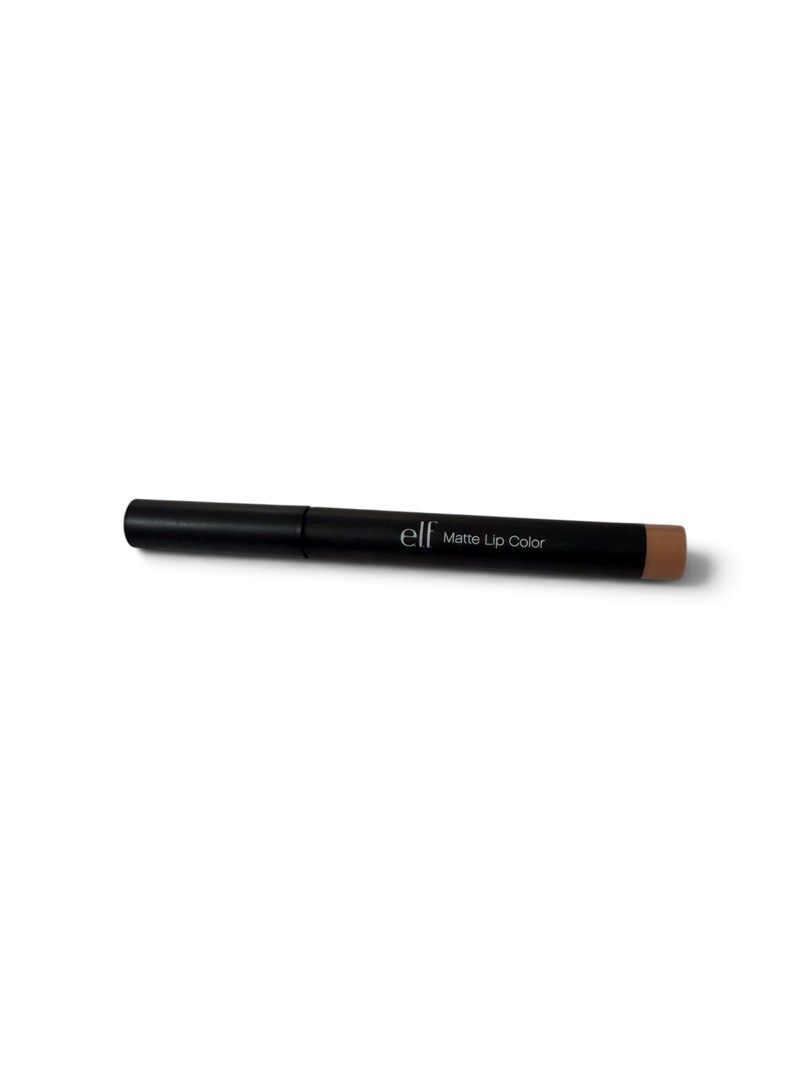 ELF Matte Lip Color Nearly Nude (Category: Makeup) located in Davao. Submitted by gr8stmom_melissa (Listing ID 1462991978, Image 2). Description: Reason for selling it low: I do not know how to turn this thing to expose the length of the lipstick, I tried turning it but it won’t bulge. .