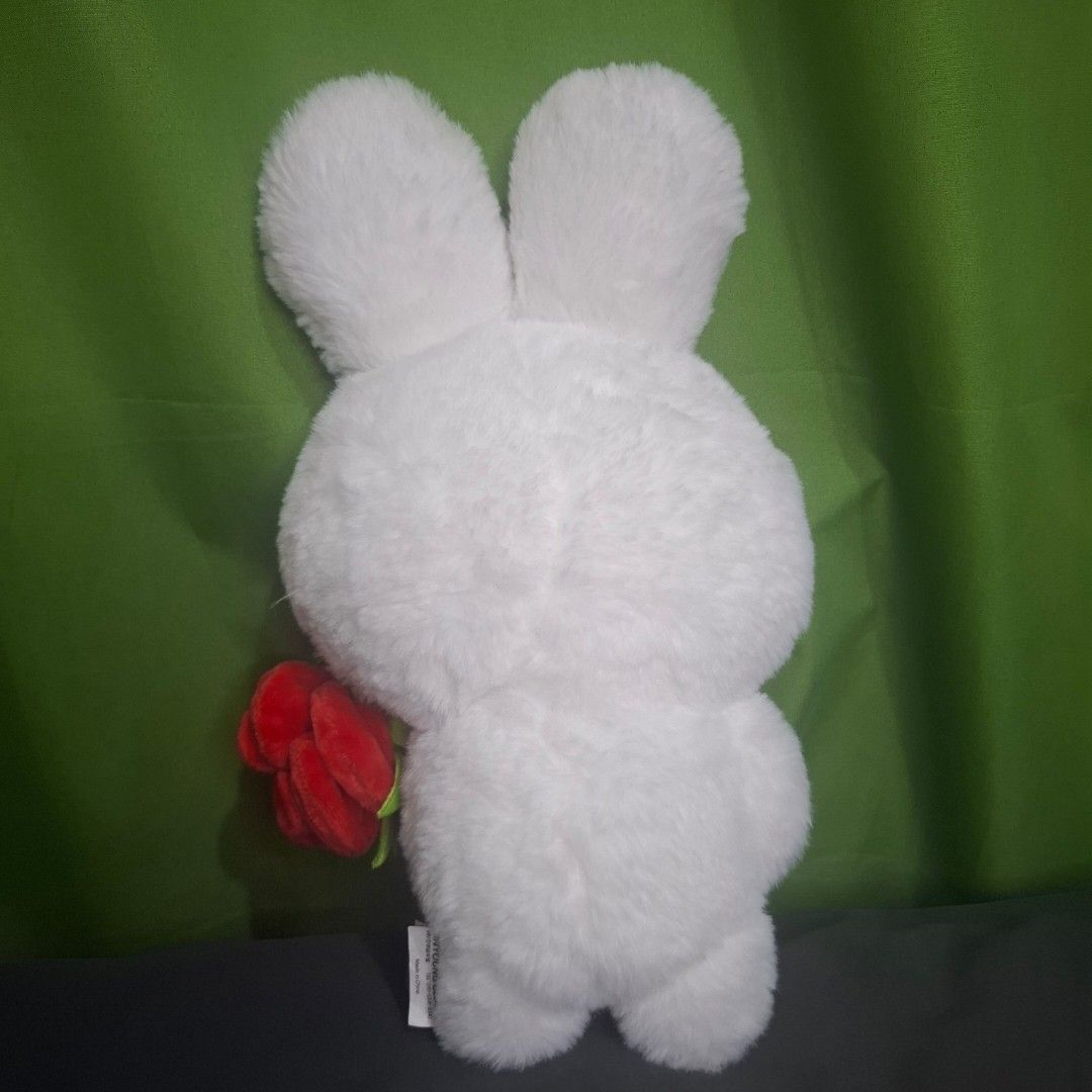 Esther bunny plush (Category: Plushies & Soft Toys) located in Adams. Submitted by frog_and_clover (Listing ID 1462924512, Image 2). Description: esther bunny plush toy. medium size.