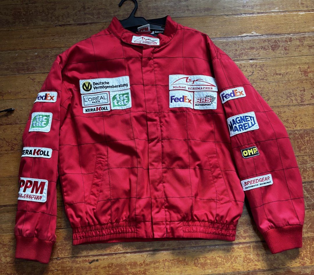 F1 Michael Schumacher SpeedGear Jacket L (Category: Coats, Jackets and Outerwear) located in Manila. Submitted by mv0311 (Listing ID 1462933703, Image 1). Description: .