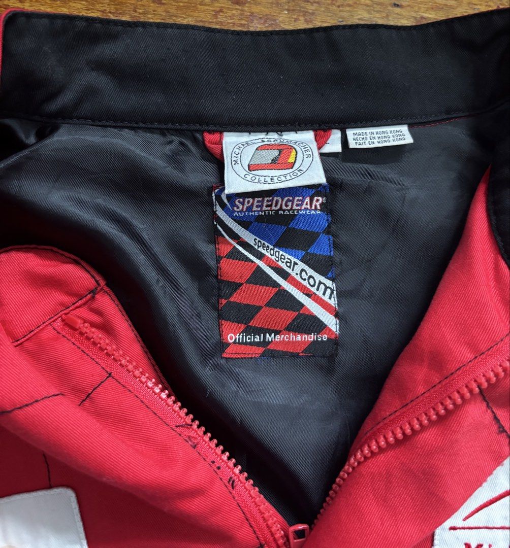 F1 Michael Schumacher SpeedGear Jacket L (Category: Coats, Jackets and Outerwear) located in Manila. Submitted by mv0311 (Listing ID 1462933703, Image 2). Description: .