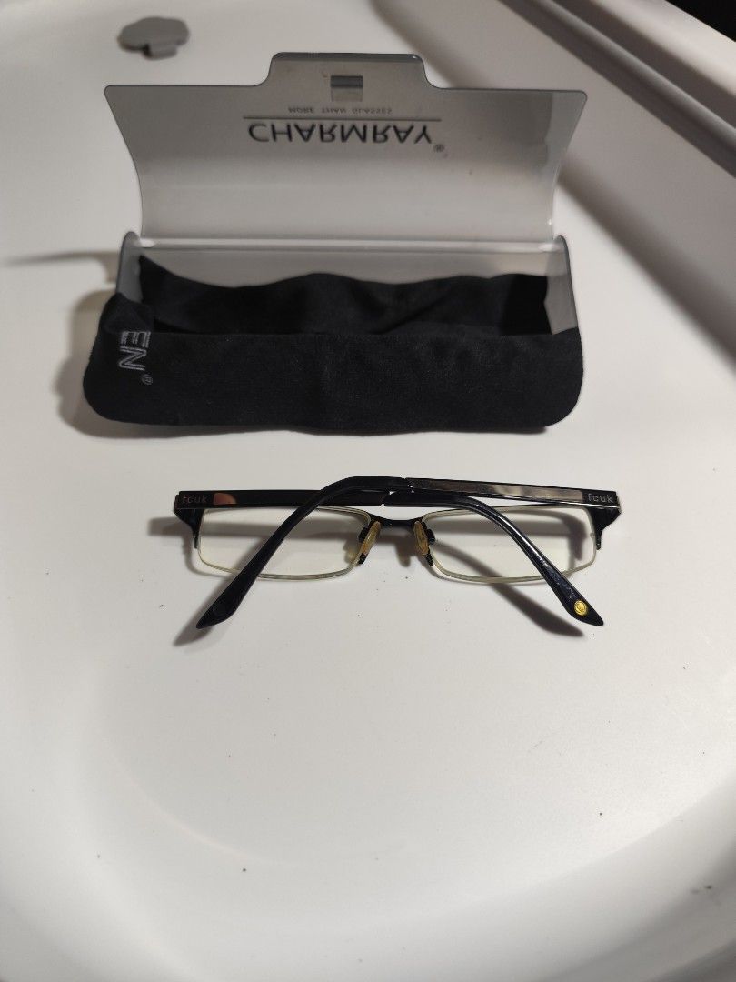 FCUK Frame and Prescription +1.75 (Category: Sunglasses & Eyewear) located in Cebu City. Submitted by icoolectnsellect (Listing ID 1463073605, Image 2). Description: Issue: RX lens. Bought at Garage Sale. Authenticity not Guaranteed, di ko alam if legit or Fake. Buy @ your own Risk. All EyeGlasses or Sun Glasses ay may Grado or Prescription Glasses. Please be careful para di masira mata nyo, you can change the lens and frame na lng kunin. Salamat