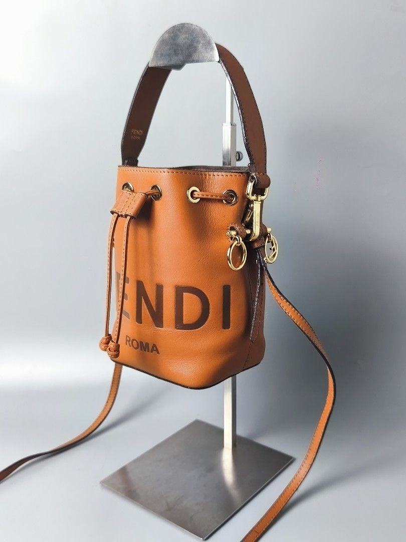 Fendi Mon Mini Bucket Shoulder Bag (Category: Luxury Bags & Wallets) located in Bulacan. Submitted by 4kcollection.ph (Listing ID 1463086894, Image 3). Description: Fendi Mon Mini Bucket Shoulder Bag Pre-loved from Japan 🇯🇵 Very Good Condition Size: Mini Sign of Use sa rubber seal Nice pa sa personal ✨ No Rubs No Cracks Dm for sure buyer 📩 MOP: Gcash / Maya / BPI Courier: J&t / Lbc / Lalamove Location: SJDM Bulacan.