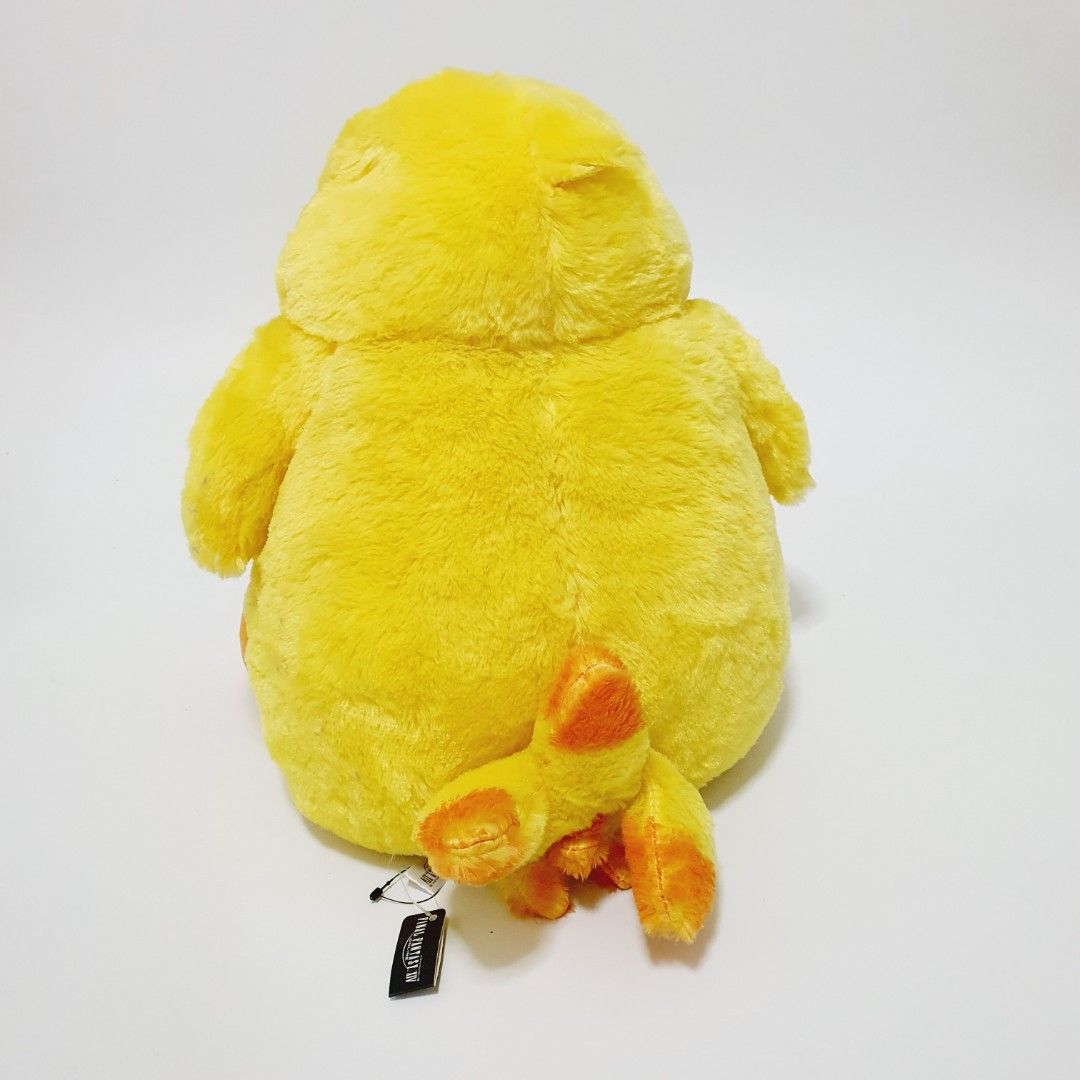 FFXIV Final Fantasy XIV Oversized Fat Chocobo Plush (Category: Plushies & Soft Toys) located in Taytay. Submitted by kyo.mono (Listing ID 1462912173, Image 2). Description: 💟Follow us on IG: kyo.mono for faster replies TikTok: kyo.mono_ for videos and review Brand new with paper tag Auth from Japan Actual photo posted Approx. 14".