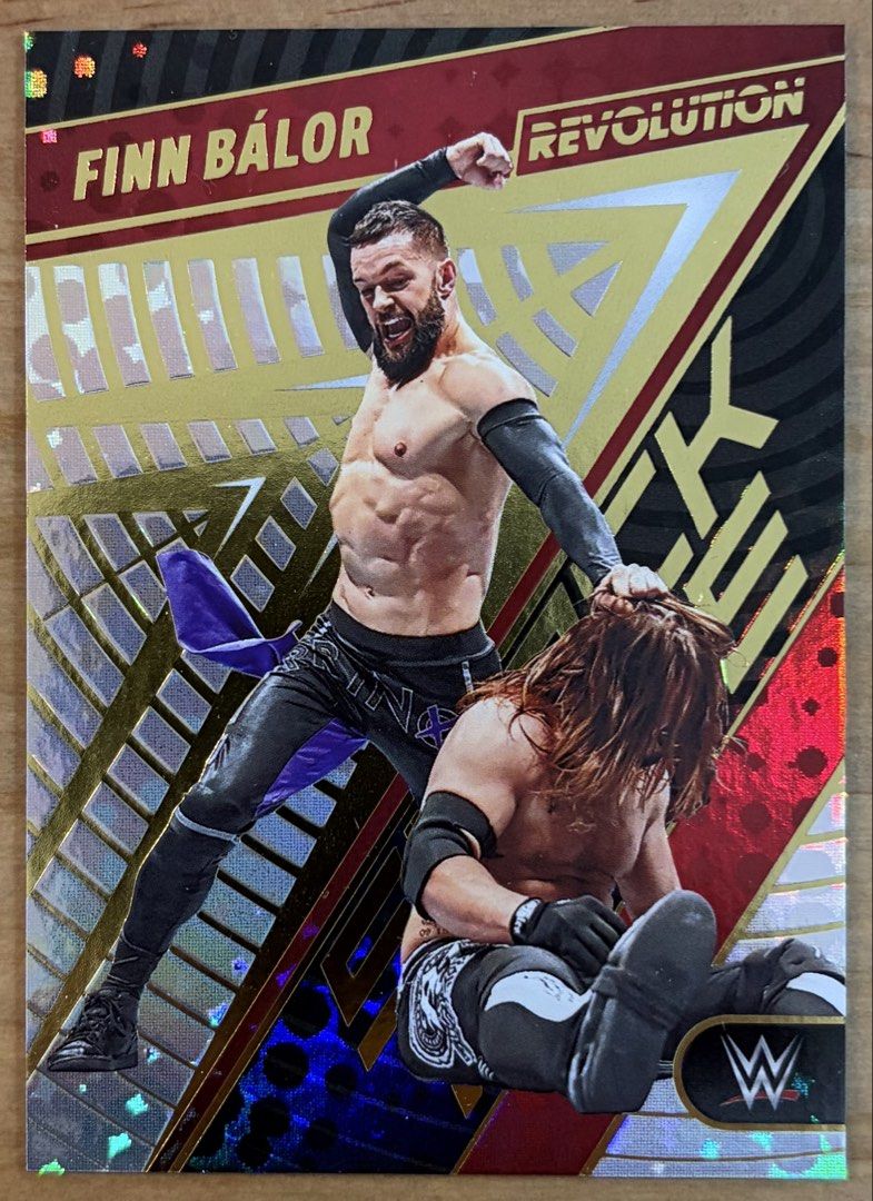Finn Balor | WWE Cards ~ Shock Wave '23 (Category: Raw Singles) located in Makati City. Submitted by cardlab (Listing ID 1463018493, Image 1). Description: Items are 💯 authentic/original/legit. About The Card: • 2023 Revolution • Card No. 7 • Shock Wave FOR: • Cards ₱99 and below with Card Sleeves • Cards ₱100 and up with Used Toploader • ₱10 for Bnew Tops Packaging (If Shipping): ✔️ Plastic cover ✔️ Cardboard ✔️ Bubble wrap NOTE: • Cards are ra