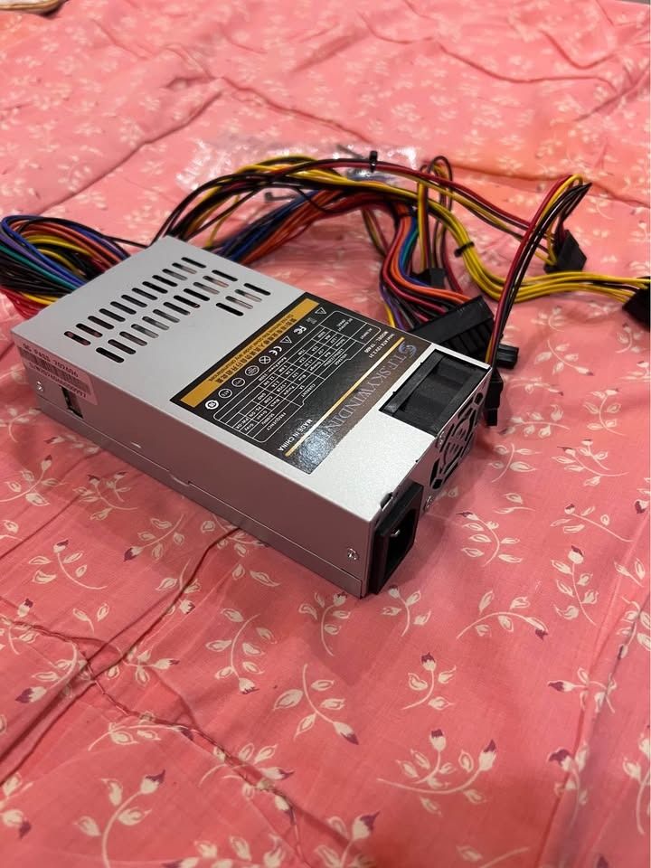 Flex PSU 350w (Category: Computer Parts) located in Tagum. Submitted by icanythe202_1 (Listing ID 1463007443, Image 3). Description: Brand: T.F.SKYWINDINTL Type: Non-modular Model: 350W RFS: Switched to 450W model *With box and screws *No issues *Can be tested before buying *Used only for 1 week *Price Negotiable ✅ Good for ITX Builds ✅ 100% working .