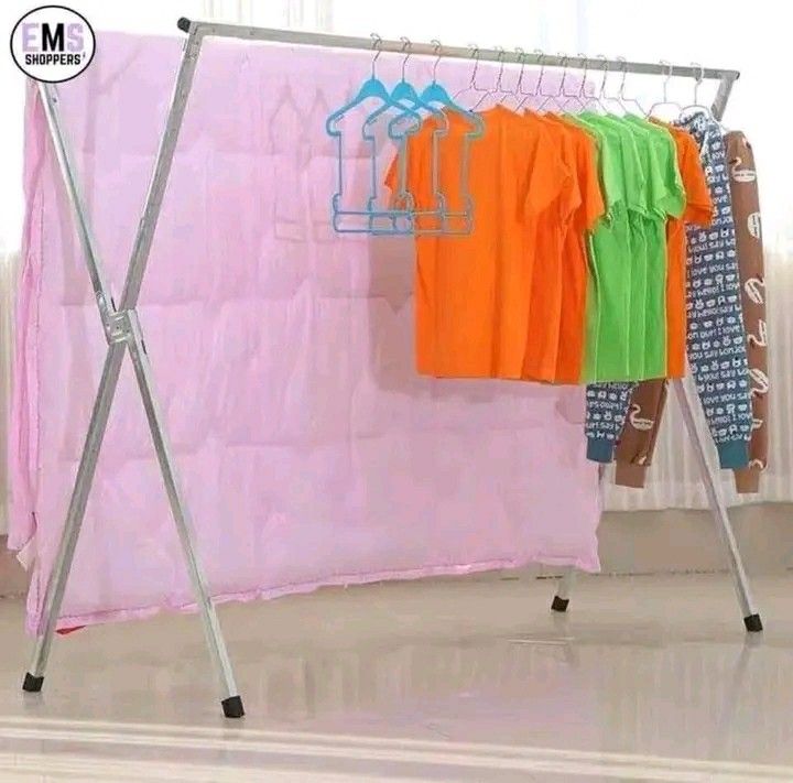 Foldable Sampayan / Foldable Clothes Drying Rack / Indoor and Outdoor Sampayan (EMS) (Category: Clothes Drying Rack) located in Manila. Submitted by wisecat_f7c143 (Listing ID 1462922032, Image 1). Description: Foldable Sampayan / Foldable Clothes Drying Rack / Indoor and Outdoor Sampayan (EMS) good quality.