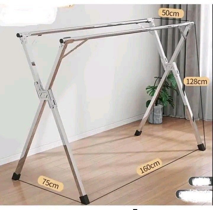 Foldable Sampayan / Foldable Clothes Drying Rack / Indoor and Outdoor Sampayan (EMS) (Category: Clothes Drying Rack) located in Manila. Submitted by wisecat_f7c143 (Listing ID 1462922032, Image 3). Description: Foldable Sampayan / Foldable Clothes Drying Rack / Indoor and Outdoor Sampayan (EMS) good quality.