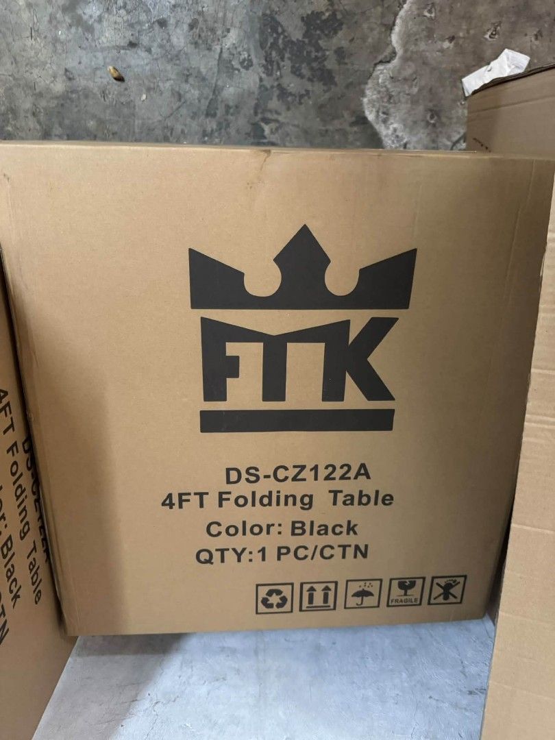 Folding Table 4ft ( black) (Category: Tables & Sets) located in Manila. Submitted by tindahanniatelizcehl (Listing ID 1463118951, Image 2). Description: .