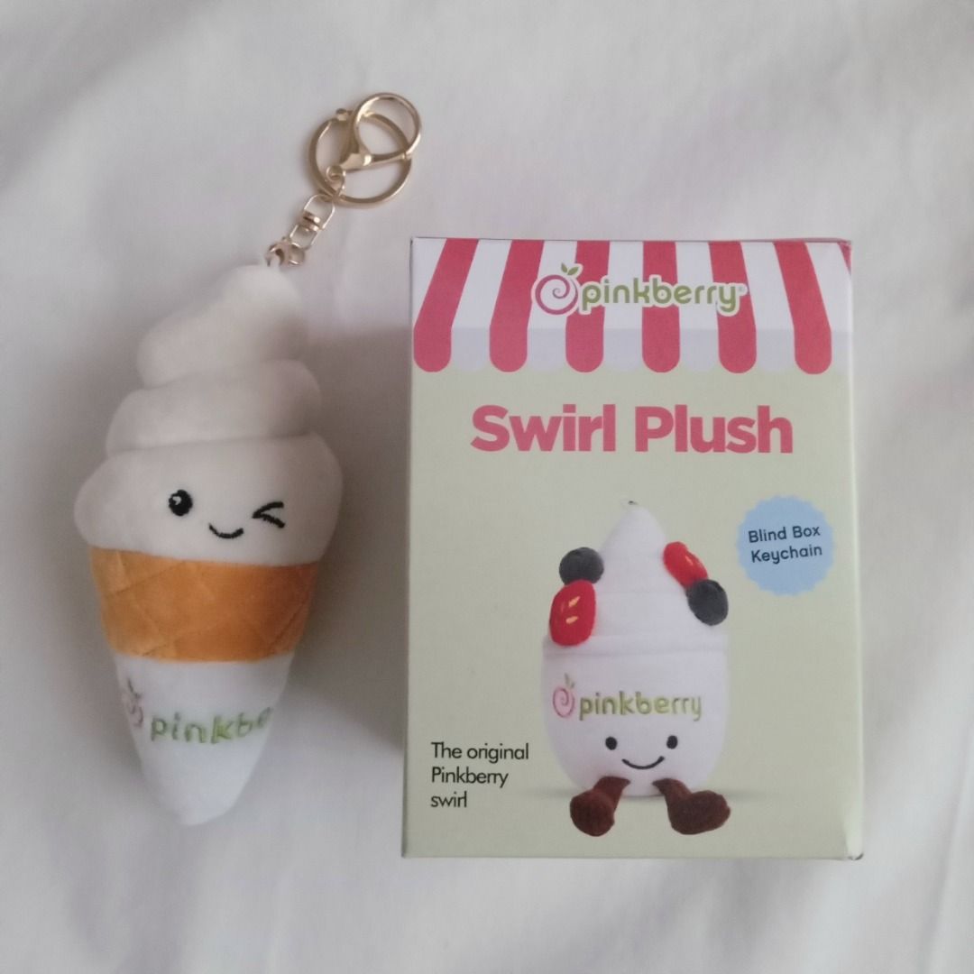 Pinkberry Cone Plush Blind Box Keychain (Category: Plushies & Soft Toys) located in Manila. Submitted by nikascart (Listing ID 1462915341, Image 1). Description: Prio trade to swirl plush.