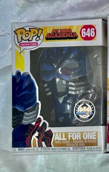 FUNKO POP - MHA ALL FOR ONE 646 (Category: Designer & Blind Box Toys) located in Cavite. Submitted by mortified1 (Listing ID 1462902214, Image 1). Description: 🔥 FOR SALE — FUNKO POP! #646 ALL FOR ONE 🔥 👹 All For One #646 — My Hero Academia 📦 Never been taken out of the box ✨ Kept safely and properly stored 🧼 Clean and well-maintained ❌ No major damage or issues 📮 Box is in good condition — please check photos for actual condition 💰 Sellin