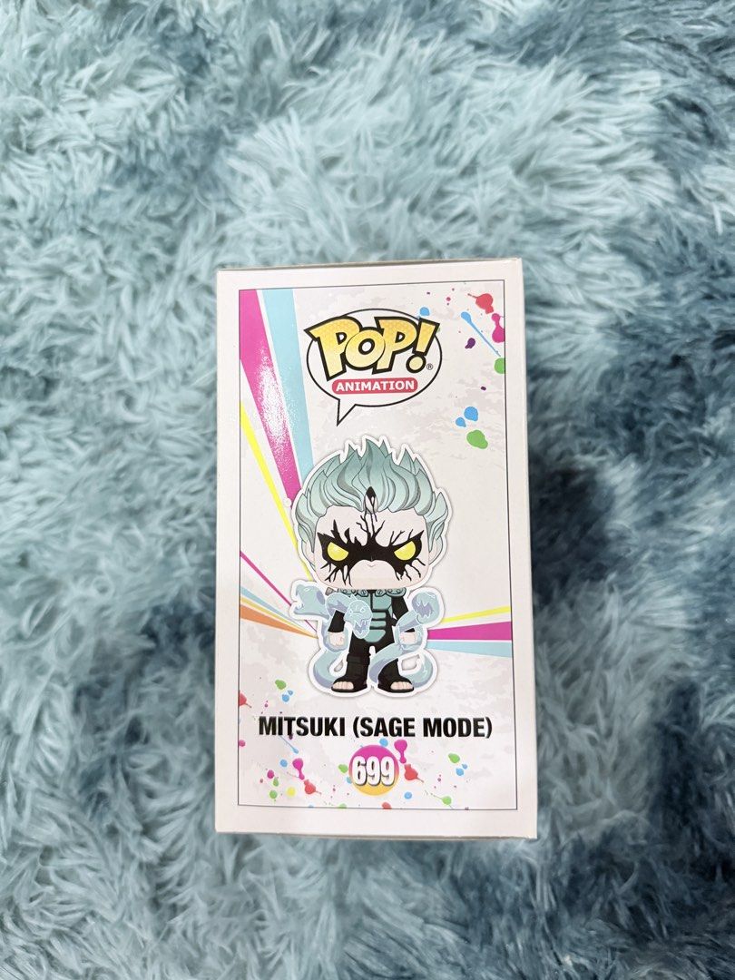 Funko Pop Boruto Animation Mitsuki Sage Mode 699 Hot Topic Exclusive (Category: Designer & Blind Box Toys) located in Quezon City. Submitted by happyquailegg (Listing ID 1463049042, Image 2). Description: - Funko Pop Animation: Boruto: Naruto Next Generations - Character: Mitsuki in Sage Mode - Funko Pop Number: 699 - Exclusive: Hot Topic - Special Feature: Glows in the Dark - Ideal for: Boruto and Naruto fans' collections .