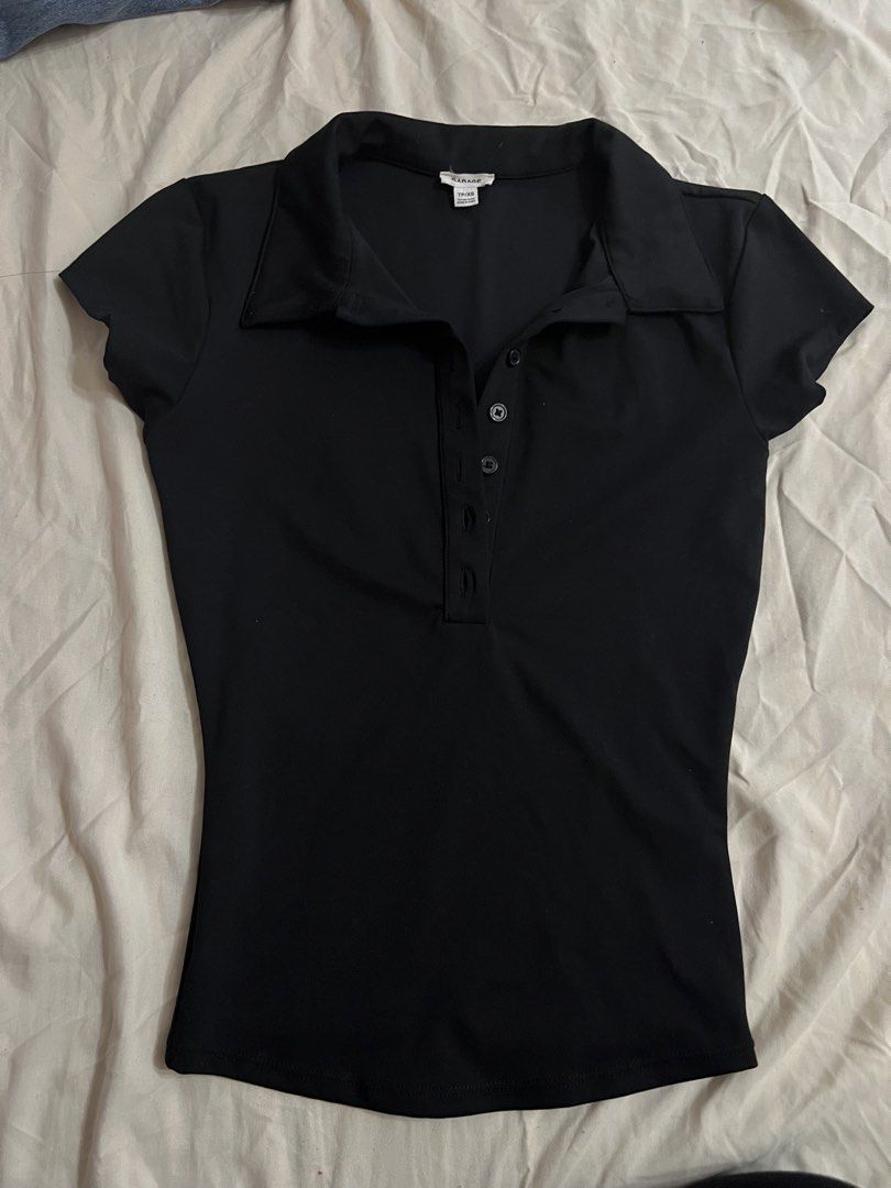 Garage Polo Tee (Category: Shirts) located in Aguinaldo. Submitted by roversellz_ (Listing ID 1463025610, Image 1). Description: brand new without tag! I bought one xxs and xs. Turns out the xxs fits me better than xs soo..