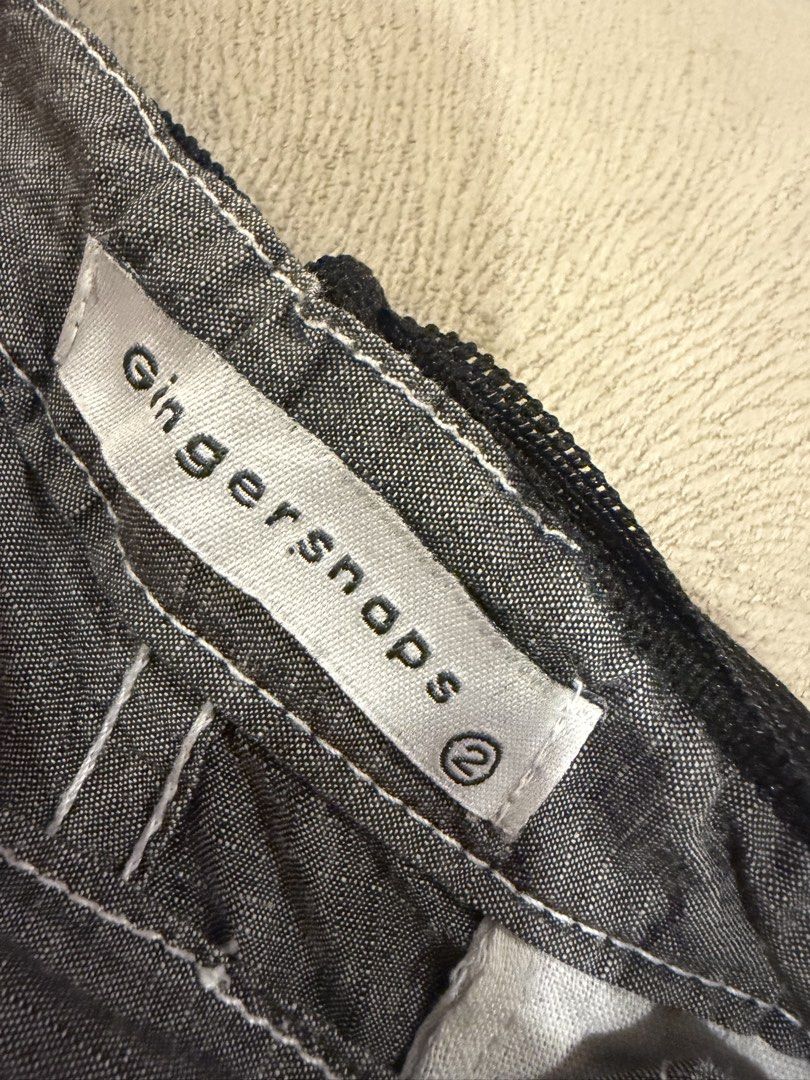 Ginger snaps Grey Button Pants Size 2 (Category: Jeans) located in Manila. Submitted by mcdeclutters2024 (Listing ID 1463025593, Image 2). Description: - Brand: Gingersnaps - Color: Grey - Size: 2 - Feature: Cute button detail at the front - Occasion: Casual wear - Condition: Please check photos for details.