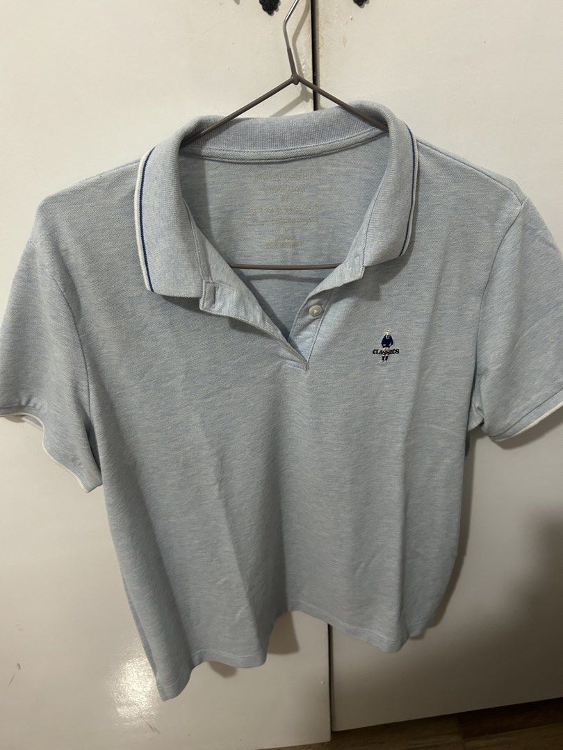 Giordano Classics Polo Shirt Light Blue (Category: Shirts) located in Las Pinas. Submitted by ladyattire (Listing ID 1463084470, Image 1). Description: In good condition Large sized No when worn photos Actual item.