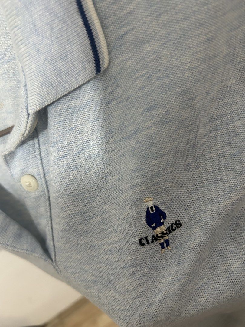 Giordano Classics Polo Shirt Light Blue (Category: Shirts) located in Las Pinas. Submitted by ladyattire (Listing ID 1463084470, Image 3). Description: In good condition Large sized No when worn photos Actual item.
