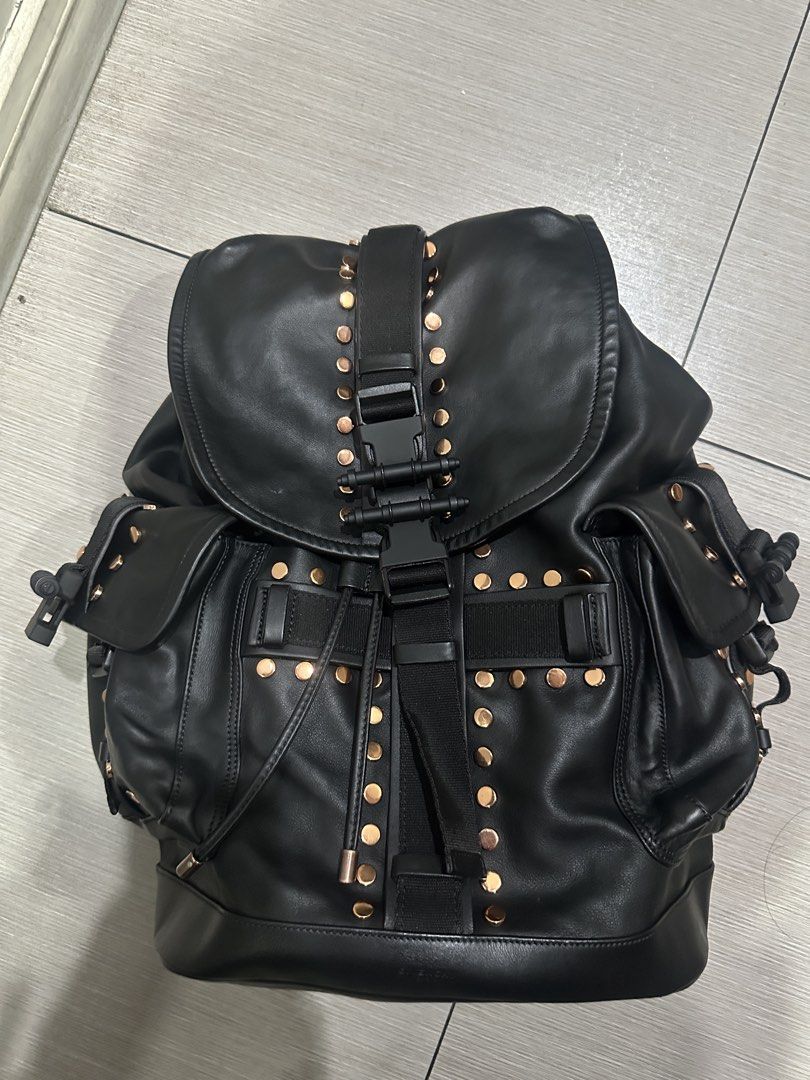 Givenchy Obsedia Mens backpack (Category: Backpacks) located in Quezon City. Submitted by elliesellz (Listing ID 1463037466, Image 1). Description: Givenchy Obsedia backpack - like new condition! used once only - does not have a dustbag.